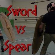 Celt Training Sword Shield VS Spear Shield Paris HEMA Non Choregraphed