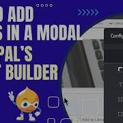 How To Add Blocks In A Modal In Drupal S Layout Builder