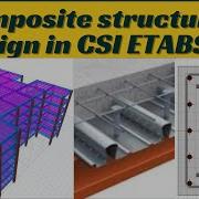 Composite Column Beam Analysis Design In CSI ETABS Part 3 Civil Engineering Structural
