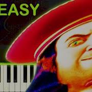 RUSH E EASY Piano Tutorial