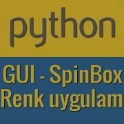 Python 28 GUI Spinbox
