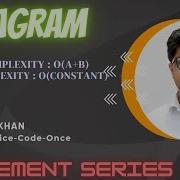Anagram String Java GFG LeetCode PlacementPreparationSeries FullExplanationWithCode SafdarKhan