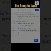 Understanding For Loop In Java For Loop Example Java Programming Forloop