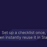 Checklists