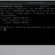 Python 3 101 Kushal Das FOSSASIA Summit 2016