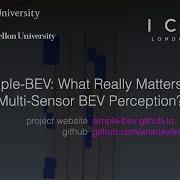 Simple BEV What Really Matters For Multi Sensor BEV Perception ICRA 2023