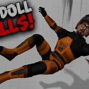 Gordon Freeman H E V Suit GMOD RAGDOLL Slow Motion GMOD 1