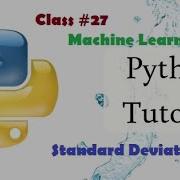 Machine Learning Python Tutorial 27 Standard Deviation Using Google Colab In Tamil
