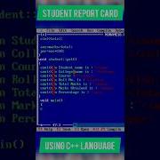 Student Report Card In C Part 2 Shorts Part 1 Link Pinned In Comment Box
