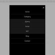 Responsive Multi Level Dropdown Navigation Plugin Example