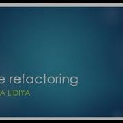 Code Refactoring Bad Code 2