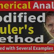 Modified Euler S Method Easiest Way To Solve