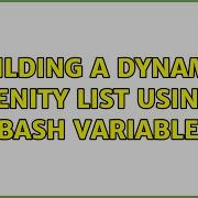 Building A Dynamic Zenity List Using Bash Variable