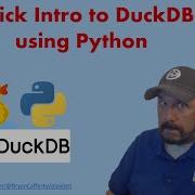 Introduction To Scaling Analytics Using DuckDB With Python