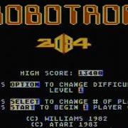 Robotron 2084 13400 Atari 800xl Derek