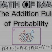 The Addition Rule Of Probability Probability Theory Sum Rule Of Probability