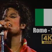 Michael Jackson Thriller Live In Rome May 23rd 1988 4K60FPS