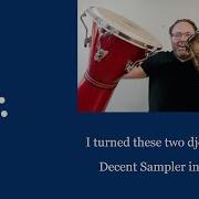 I Turned Two Djembes Into A Free DecentSampler Instrument