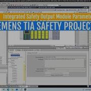Siemens TIA Portal Safety Integrated Output Module Parameter 16