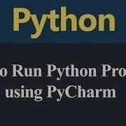 How To Run Python Program Using PyCharm Hindi