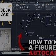 AutoCAD 2D Figure Tutorial Lines Angles Dimensions Coordinates