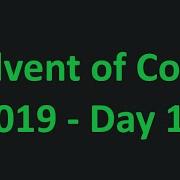 Advent Of Code 2019 Day 17