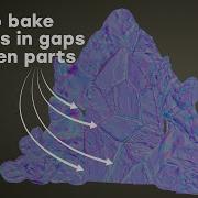 Blender Tip Quick Tutorial How To Fix Issue With Overlapping Normal Maps On Nearby Parts