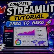 Complete Streamlit Tutorial For Beginners To Advanced Build Stunning Python Web Apps