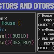 Constructors And Destructors In C OOP