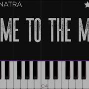 Frank Sinatra Fly Me To The Moon EASY Piano Tutorial