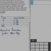 3 2 1 Writing Constraints And Objective Functions