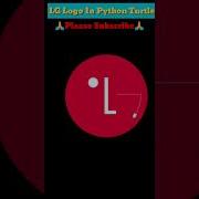 Draw LG Logo In Python Turtle Make LG Logo In Python Turtle Shorts Lg Youtubeshorts
