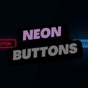 Neon Button Glow Effect On Hover Only HTML CSS