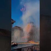 Spectacular WaterWorld Universal Studios Hollywood Ends Big Explosion Fireball Shorts Viral