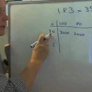 How To Do Long Multiplication Using Grid Or Partition Method