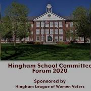 Hingham School Committee Candidates Forum Hingham League Of Women Voters
