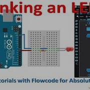 2 Blinking An LED Arduino With Flowcode Tutorial