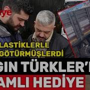 Patlak Lastiklerle Deprem Yardımı Taşıyan Tır Sürücüsü Kardeşlere İş Adamlarından Anlamlı Hediye
