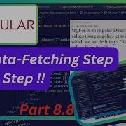 Angular How To Fetch Data Part 8 8 Code Link In Description Angular Data