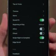 Sorted App Tutorial Settings