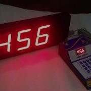 Voice Token Display For Bank Hospital Clinic Character Size 4 Inch With Ding Dong Bell Sound