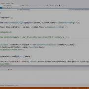 C Threads 7 System Timers Timer Continued Synchronization Context