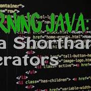 LEARNING JAVA Shorthand Operators