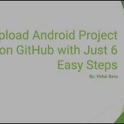 Upload Android Project On Github With Just 6 Easy Steps Android GitHub
