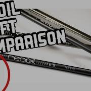 Recoil Shaft Comparison Trackman Numbers