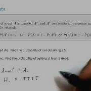 Probability Rules Complement Rule