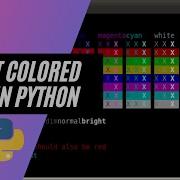 Print Colored Text Python With Colorama