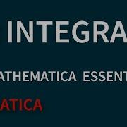 Integrals In Mathematica Wolfram Language