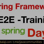 Spring Core JDBC MVC Security Developer Training Day 5