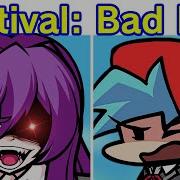 Friday Night Funkin Festival BAD ENDING Doki Doki Bad Ending Triple Trouble Remix FNF Mod Monika